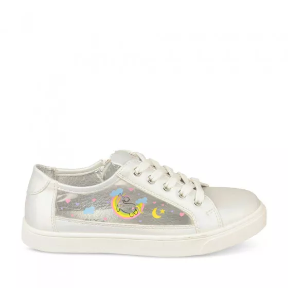 Baskets ANIS/ARGENT LOVELY SKULL