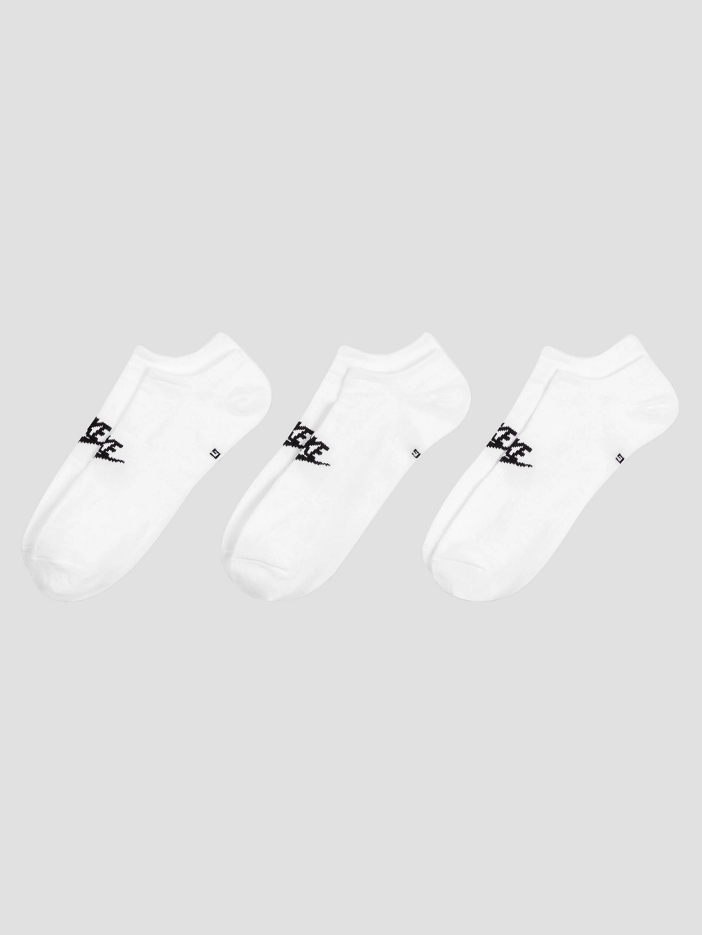 Nike Sportswear Everyday Essential No-Show 3 Sock white/black
