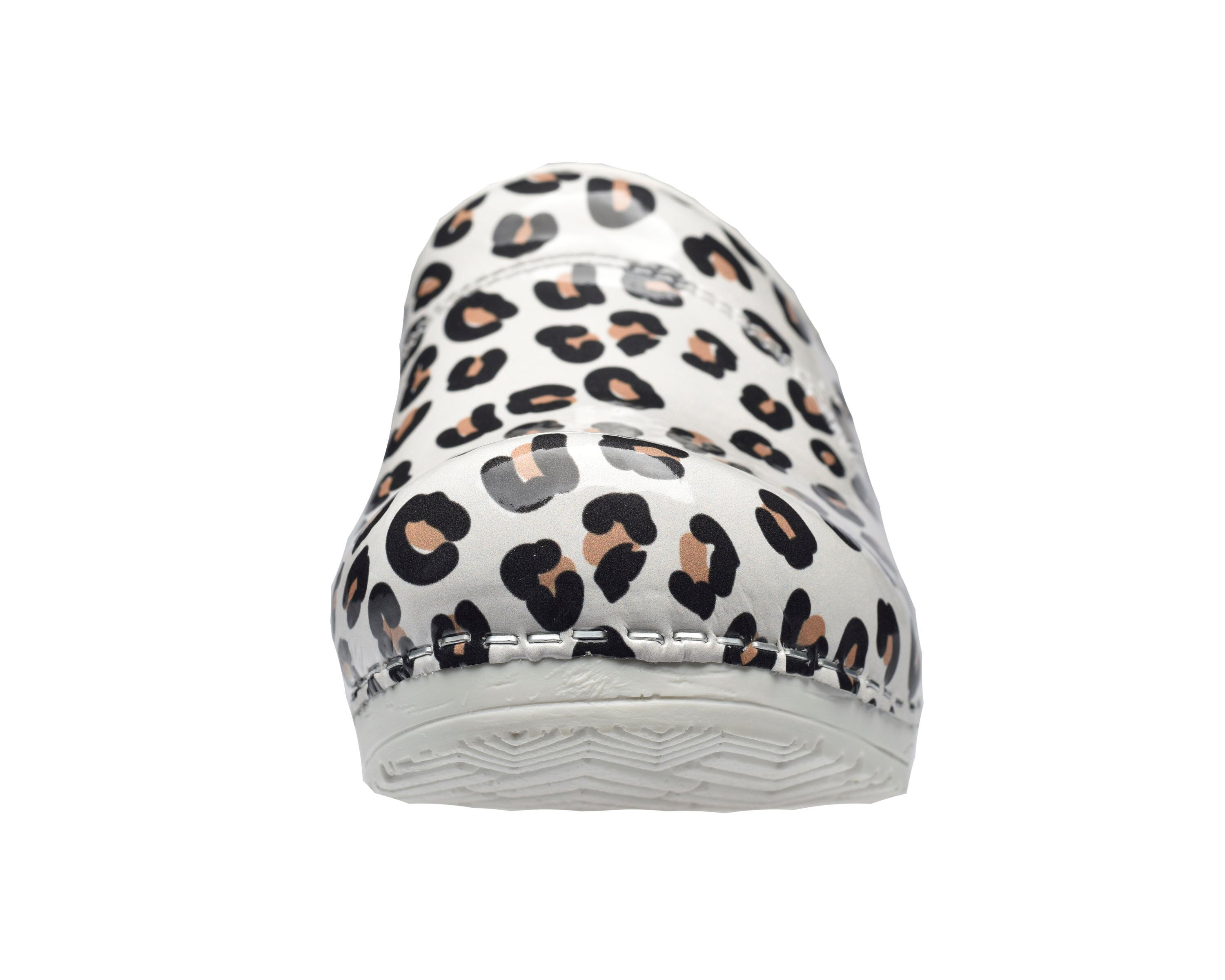 Sanita Flex 314 Wildlife Leopard - Klompen - Wit, Zwart - 36