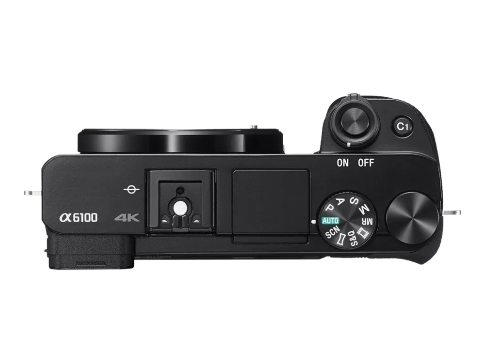 Sony a6100 ILCE-6100L - Digitalkamera - spejlløst - 24.2 MP - APS-C - 4K / 30 fps - 3x optisk zoom 16-50 mm objektiv - Wi-Fi, NFC, Bluetooth - sort
