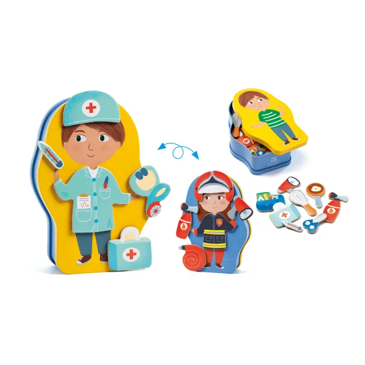 Djeco Jeu de magnets Jobissimo - Set de 20