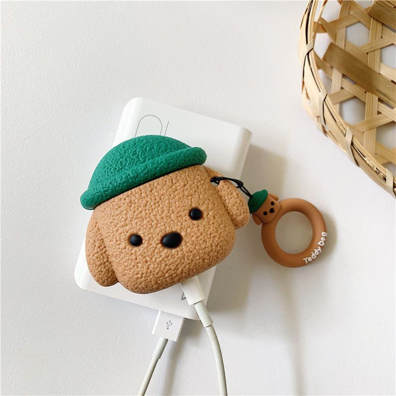Edgin - Teddy Dog AirPods oordopjeshoesje