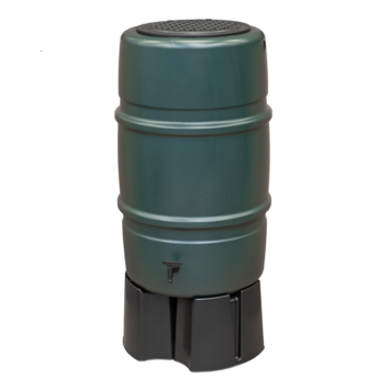 Harcostar regenton set groen kunststof 227 L