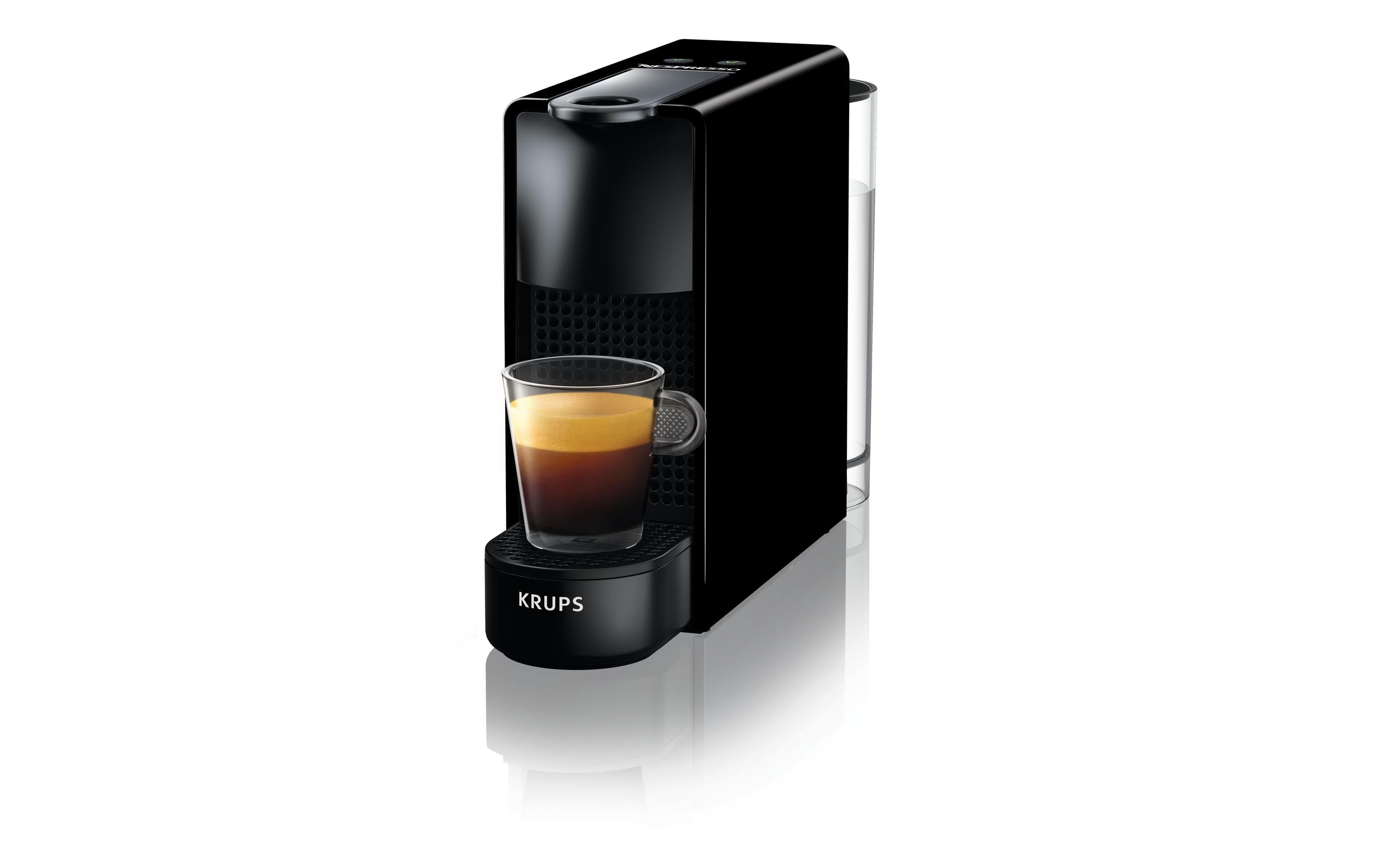 Kaffeemaschine Nespresso Essenza Mini XN1108 SchwarzKapselmaschine