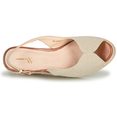 Vanessa Wu - ELAGRA - Beige / Marron