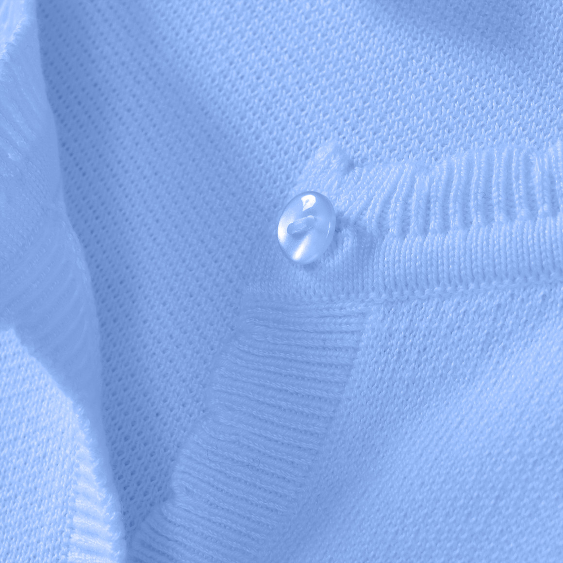 Yigga Mädchen Cardigan mit Knopfleiste hellblau