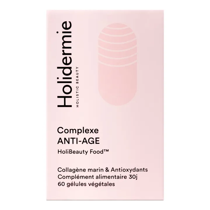 Holidermie Complément alimentaire Anti-âge & Antioxydation - 60 gélules