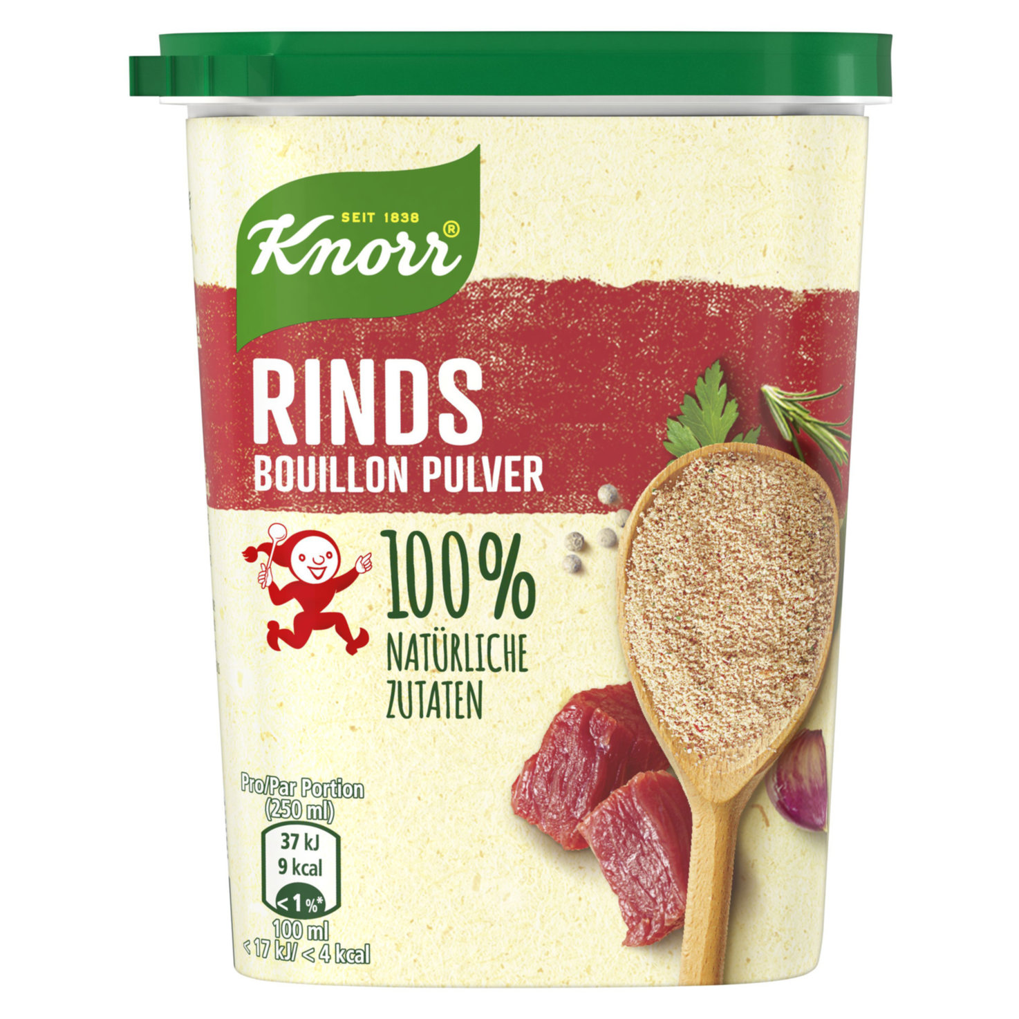 Knorr 100% natürliche Zutaten Rindsbouillon Granulat Dose