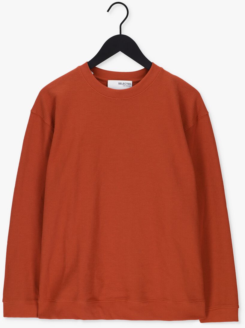 SELECTED HOMME roest selected homme trui slhrelaxmorell crew neck sweat w