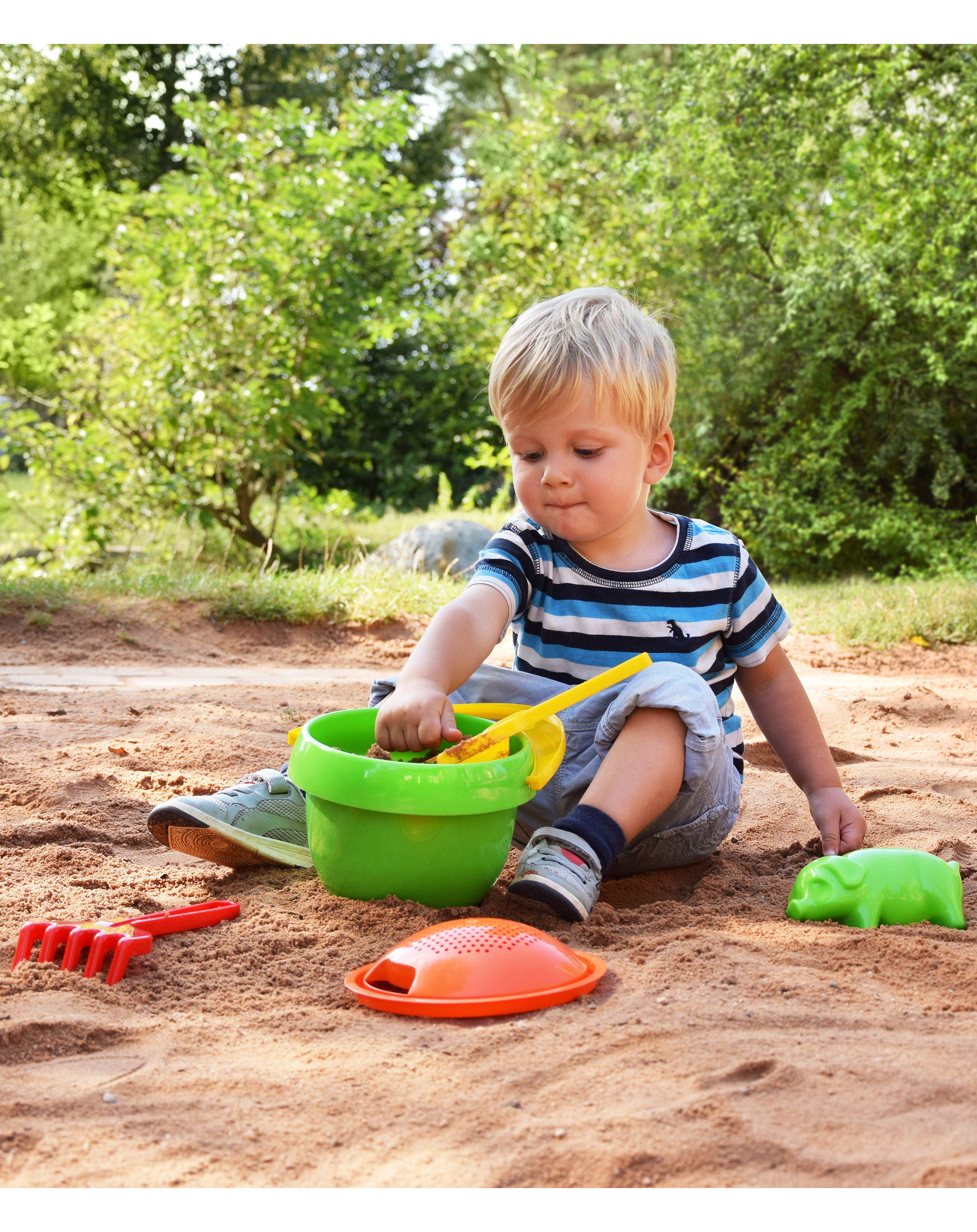 Sandspielzeug-Set ENTCHEN 5-teilig in bunt