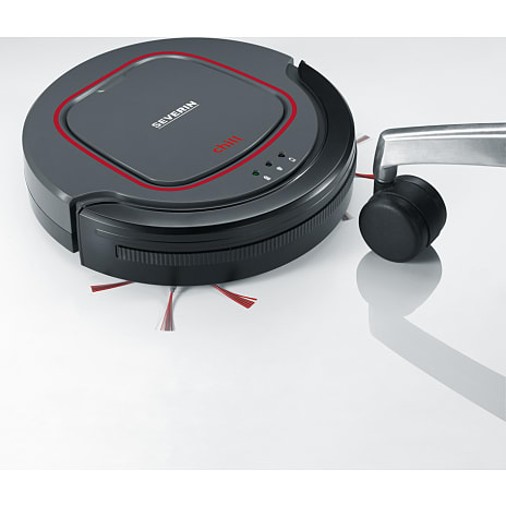 Severin robotstøvsuger RB7025 - sort/rød