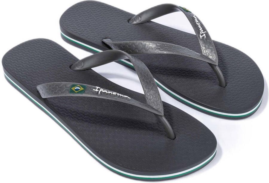 Ipanema Groene Classic Brasil II Slippers Black Heren