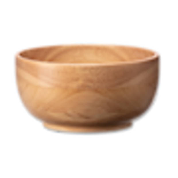 Blokker schaal Sophie - rubberwood - 15cm