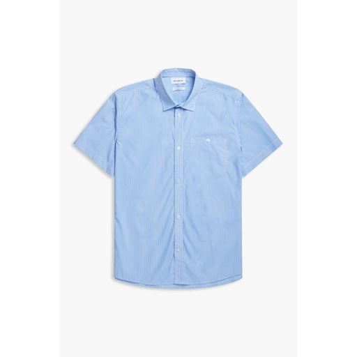 Woodbird Silks Milk Skjorte, Hvid, XL