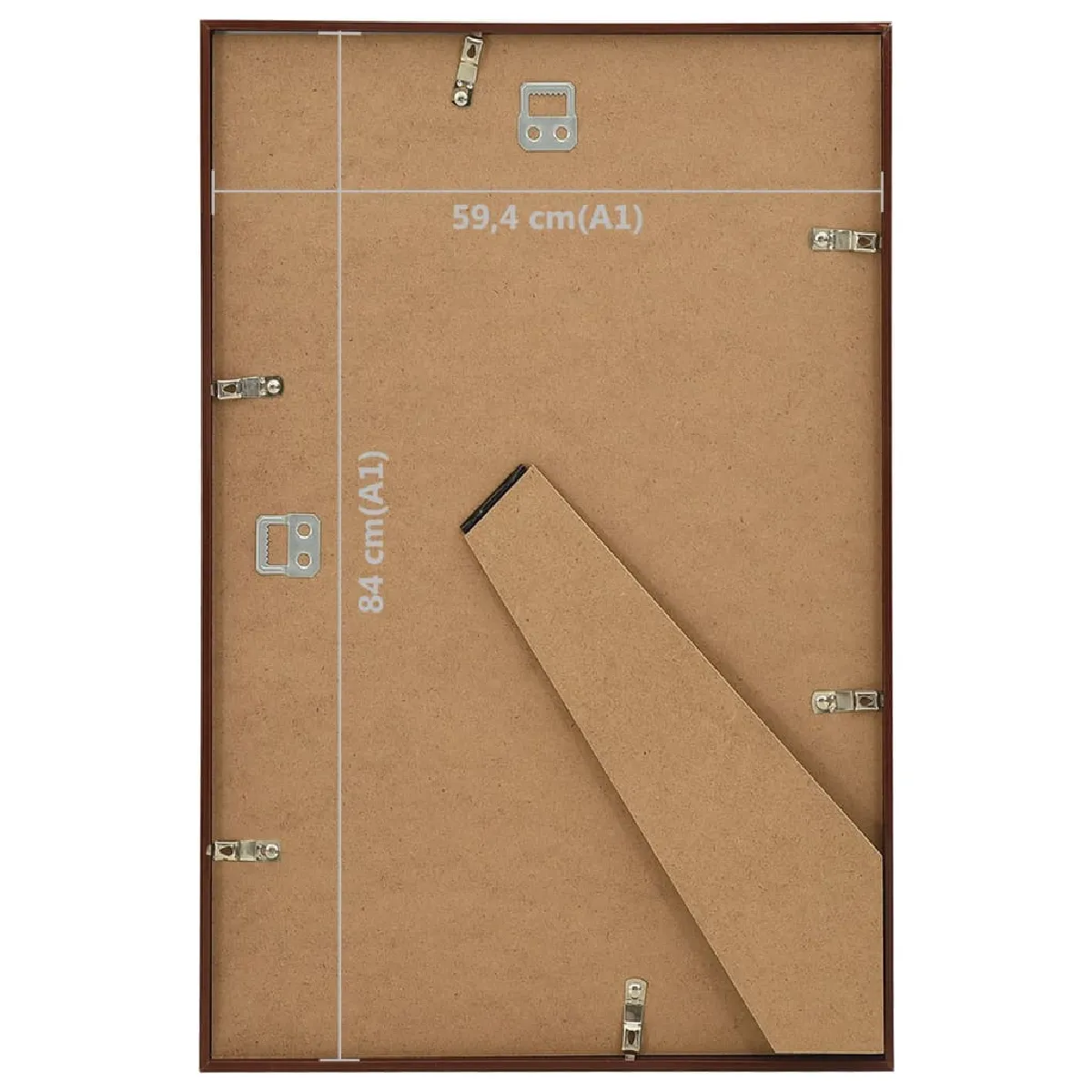 vidaXL Collage de cadres photo 5 pcs - Bronze 59,4x84 cm