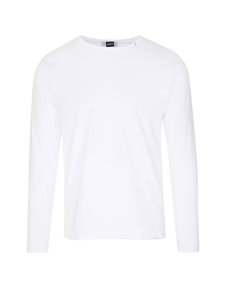 REPLAY Langarmshirt  weiss