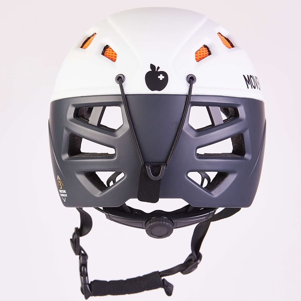 Movement 3TECH ALPI HONEYCOMB - Casque ski Homme white/black/orange/black bando