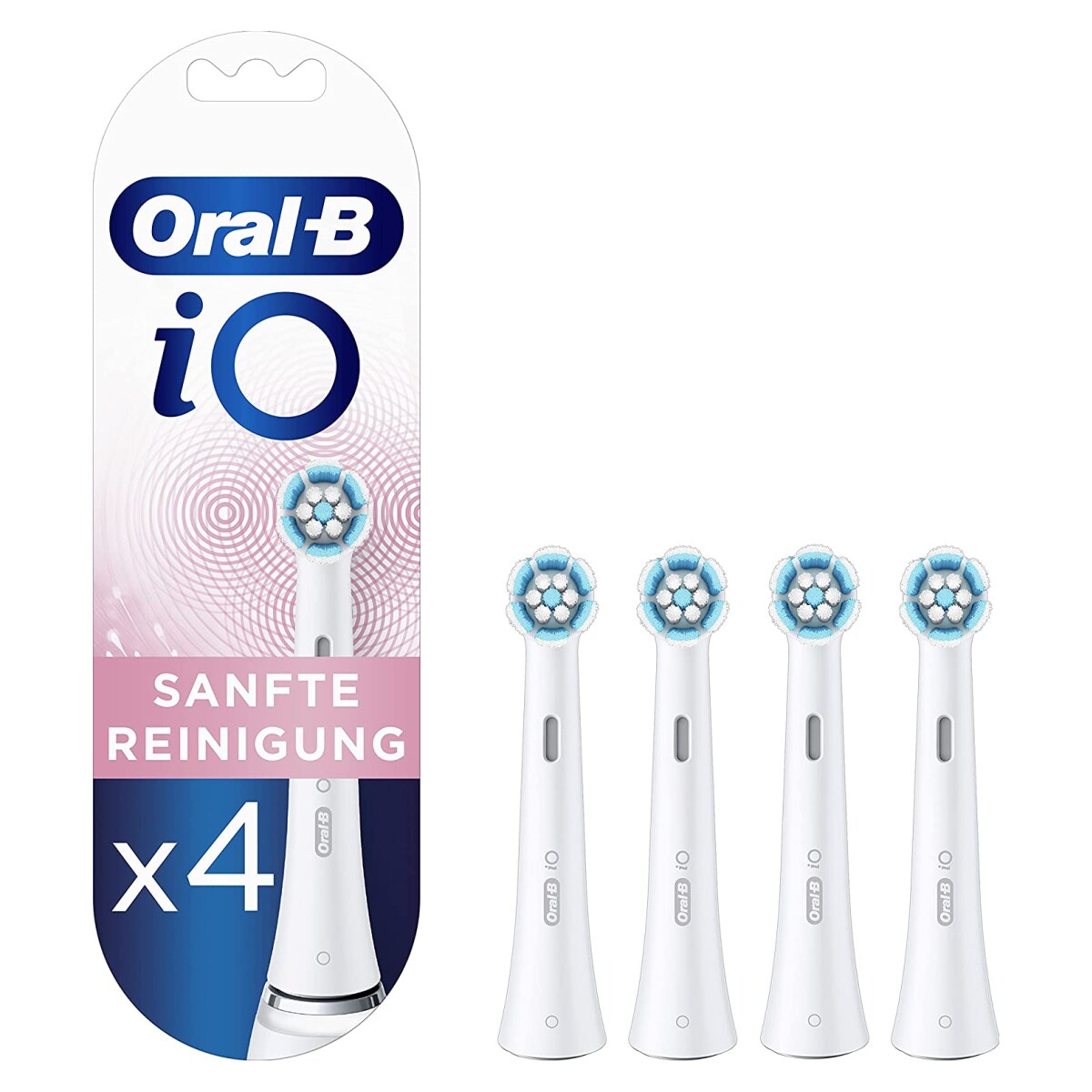 Oral-B iO RB SW-4 Sanfte Reinigung Ersatzbürsten