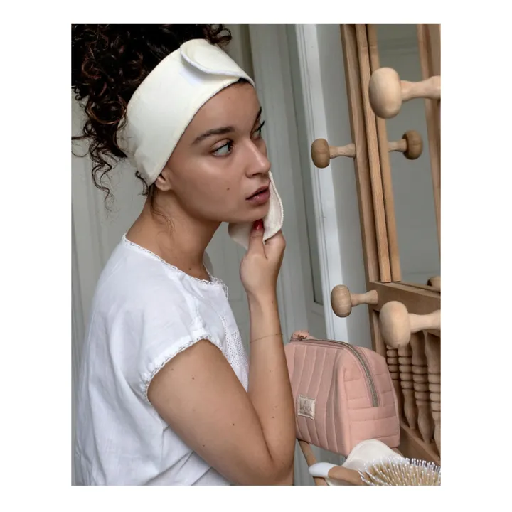 Bachca Bandeau maquillage & soin | Blanc