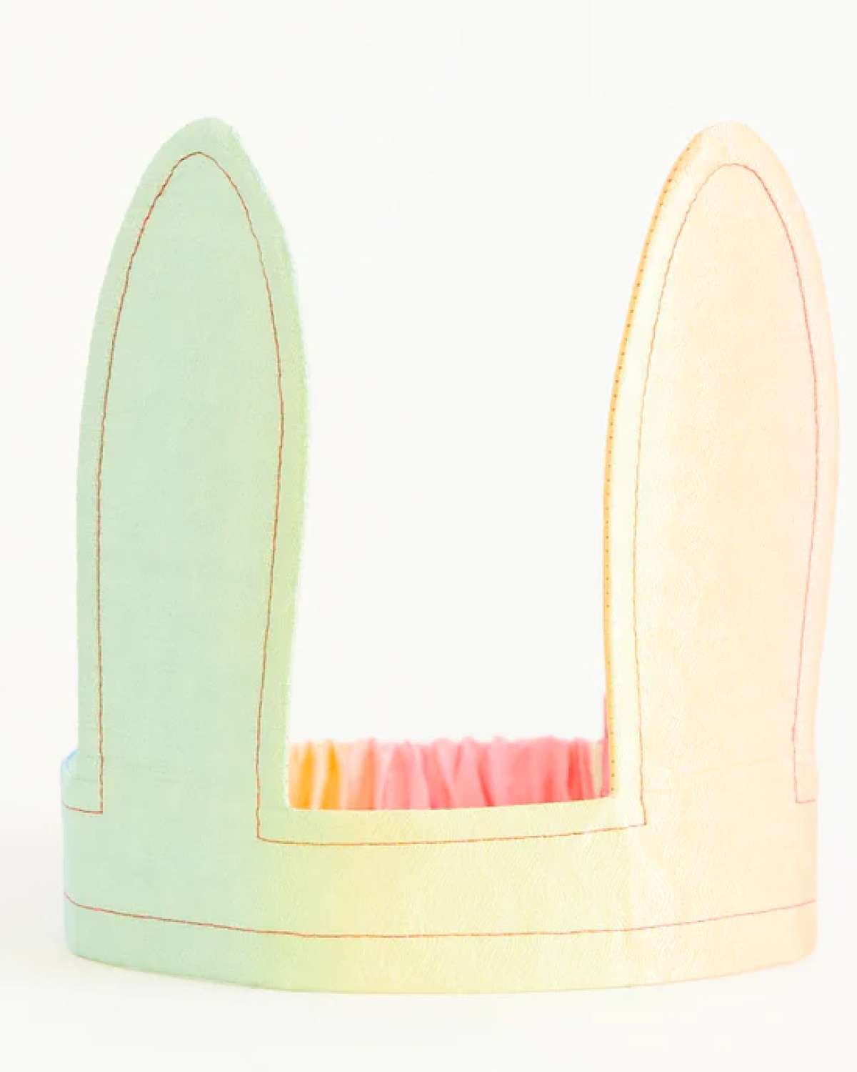Hårbånd med Kaninører – 100% Silke | Rainbow Bunny Ears