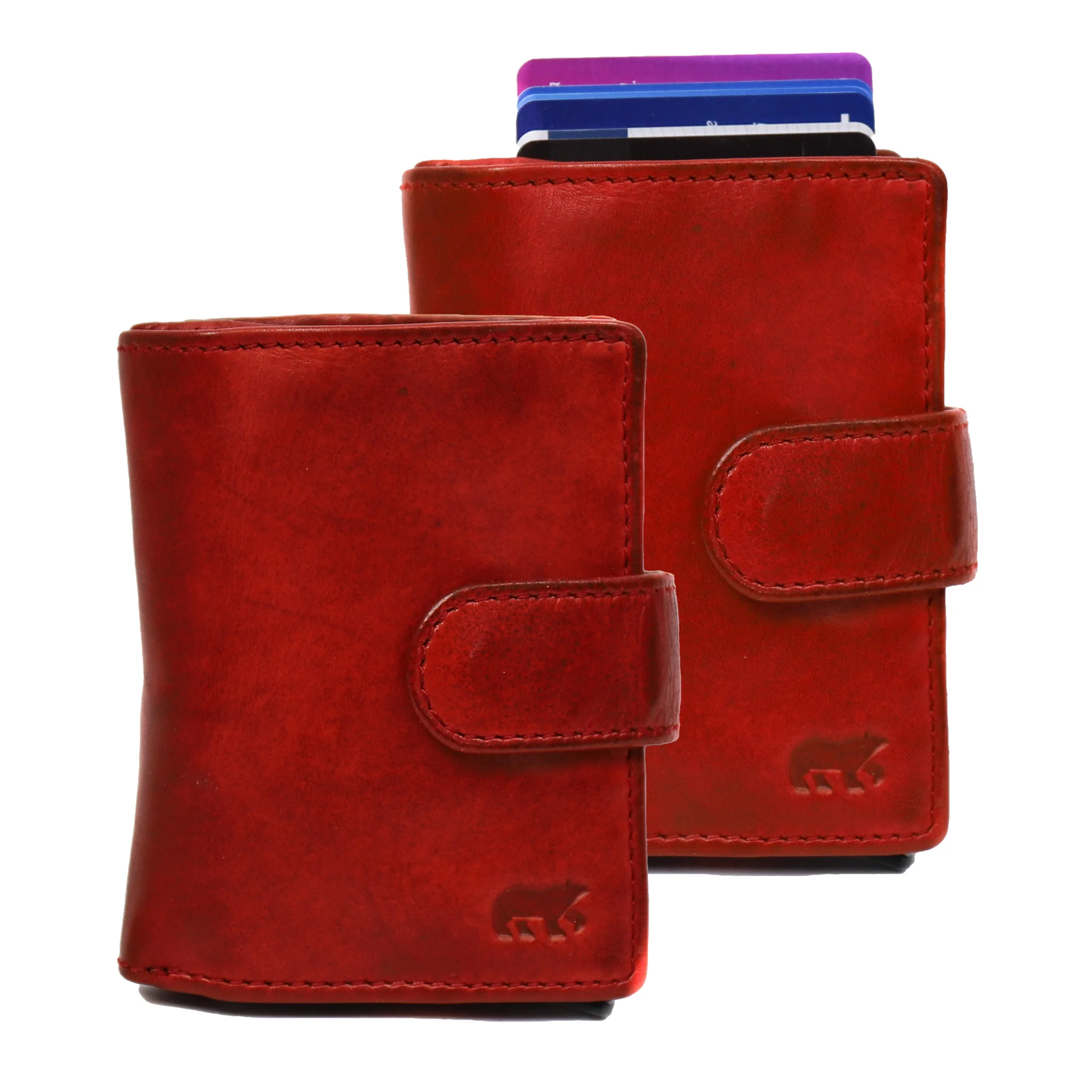 RFID Pasjeshouder 'Kris' rood Rood