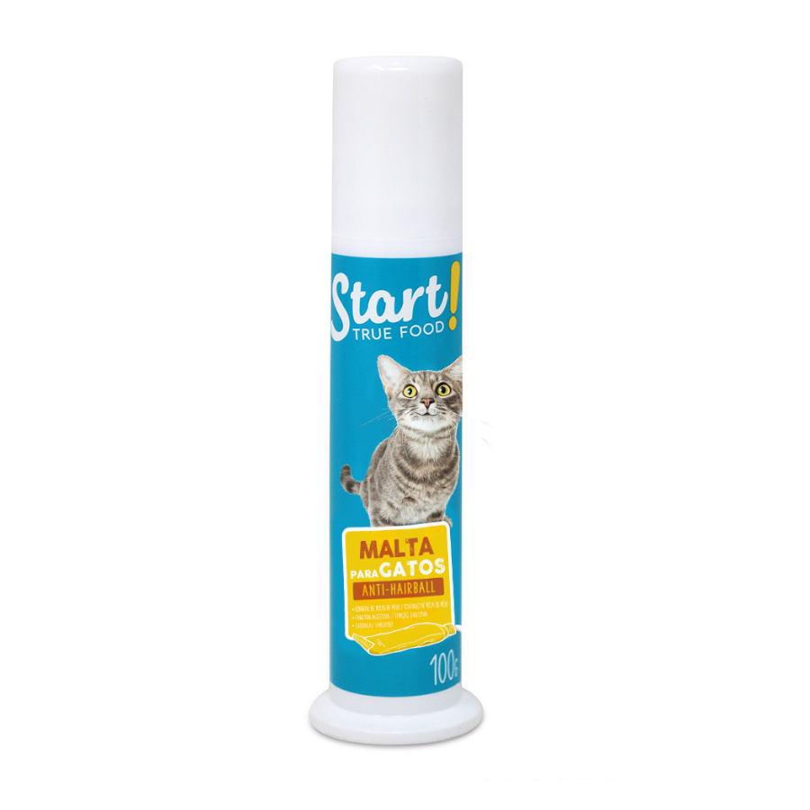 Início Anti-Hairball Pasta de Malta para gatos
