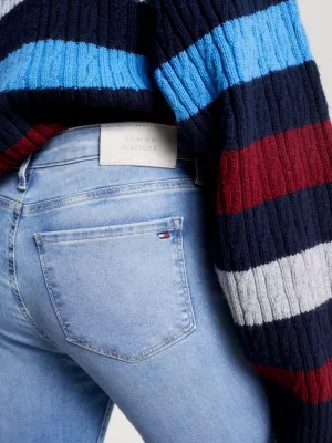 Calça jeans skinny de cintura média TH Flex