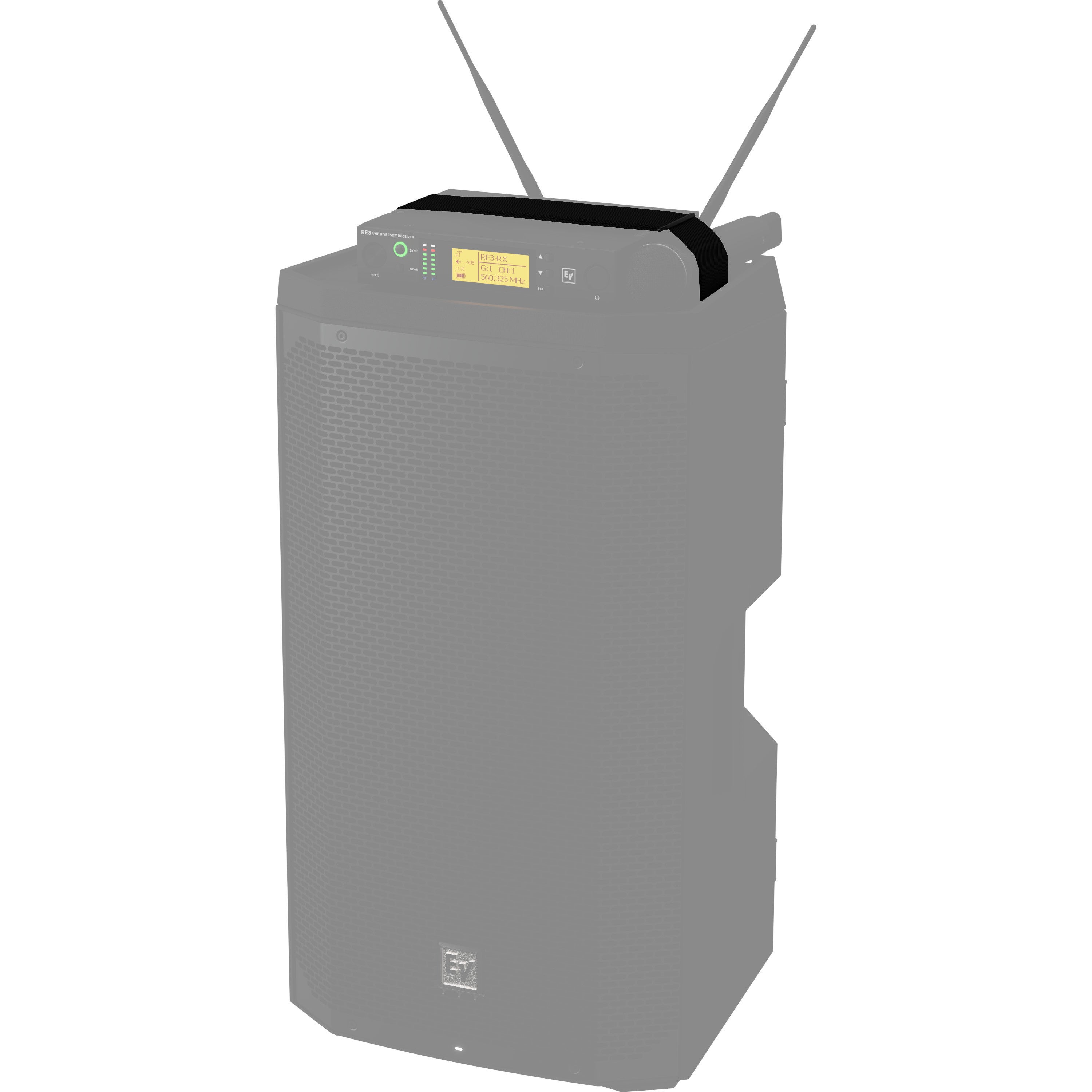 Electro-Voice Everse 12 Tray B montageplaat voor accessoires