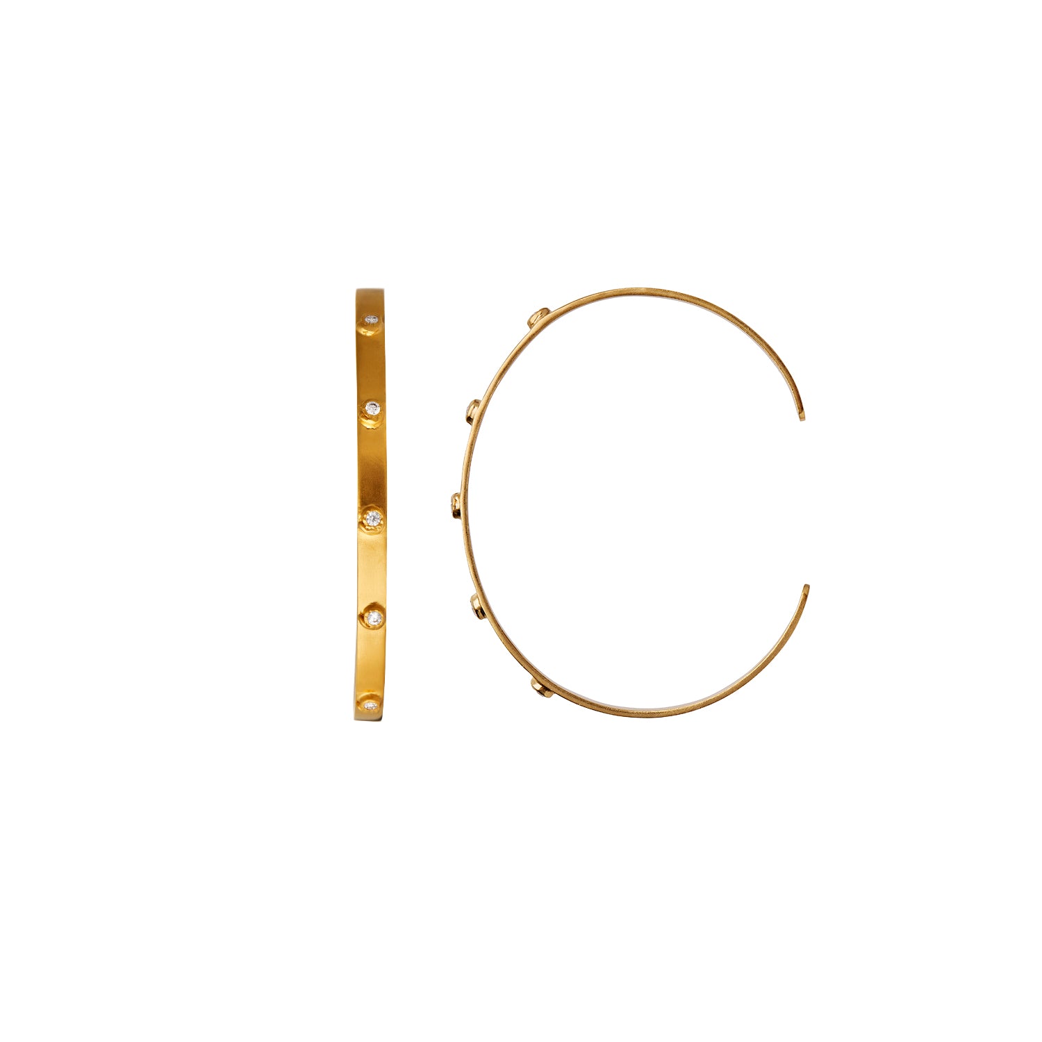 Stine A Jewelry  Flow armring - forgyldt