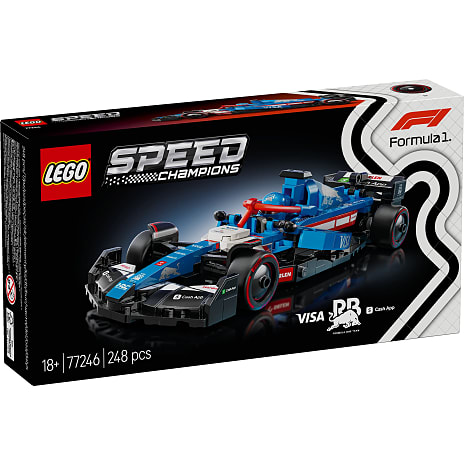 LEGO Speed Champions Visa Cash App RB VCARB 01 F1-racerbil 77246