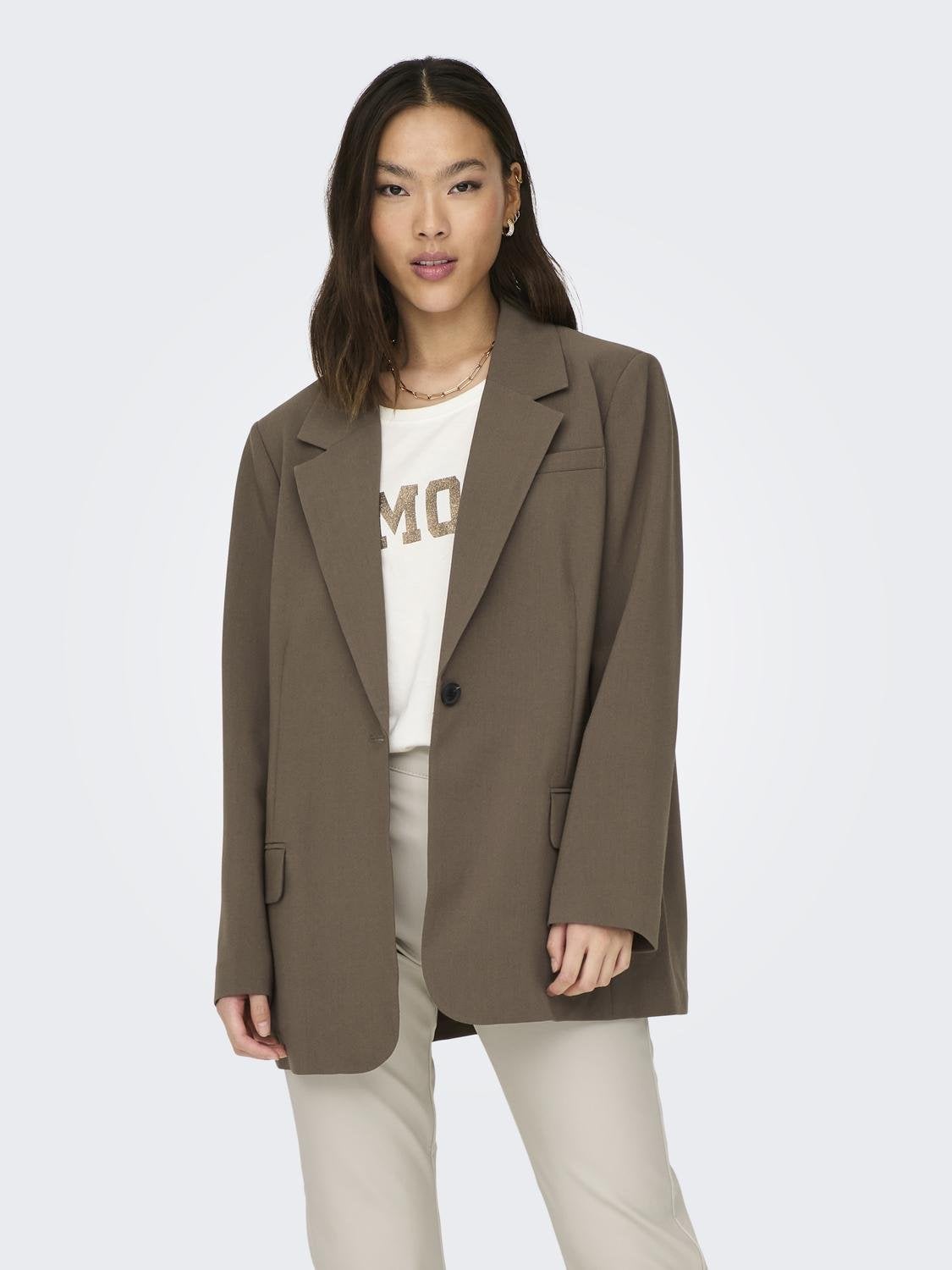 ONLMILIAN Blazer Coffee Quartz