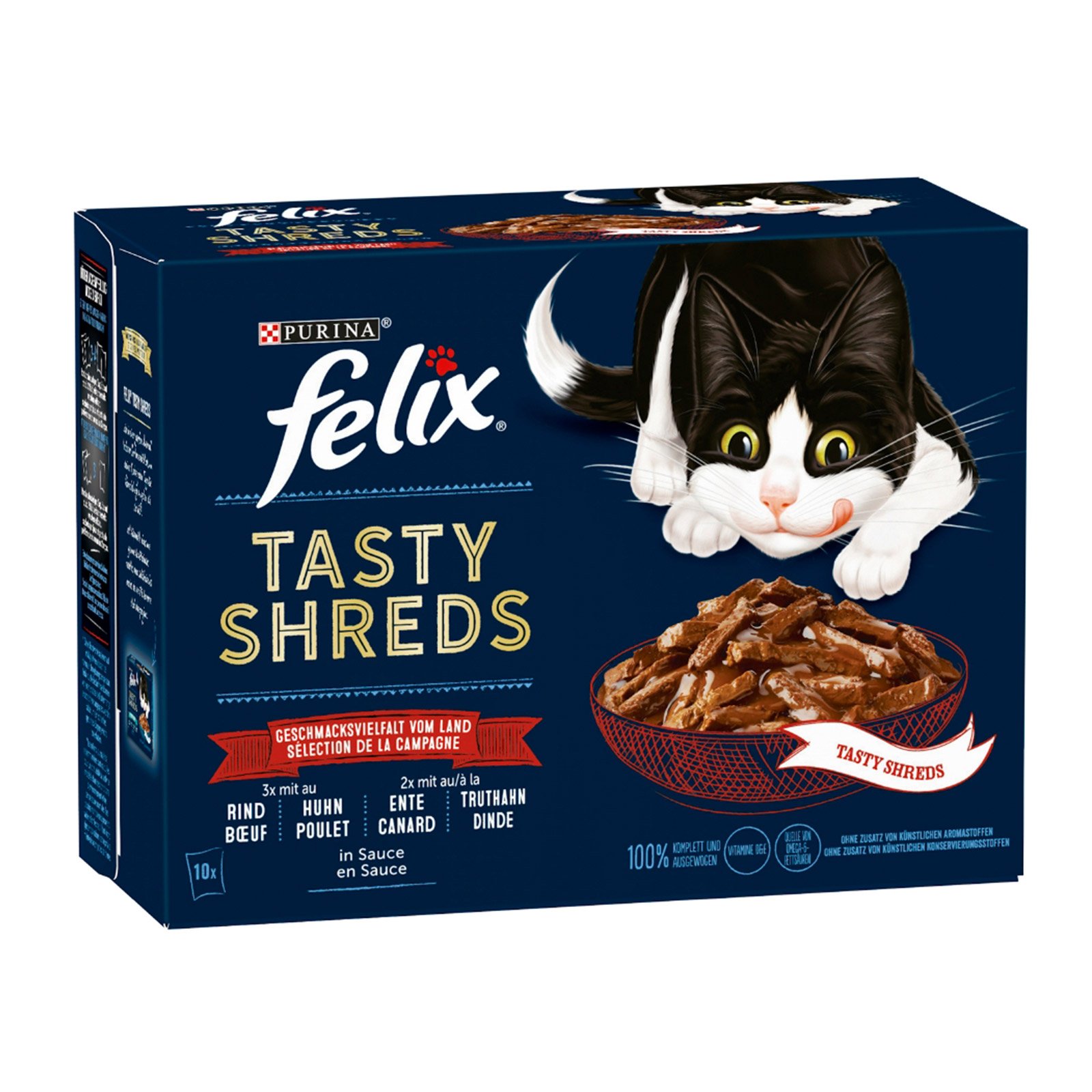Felix Tasty Shreds Fleisch