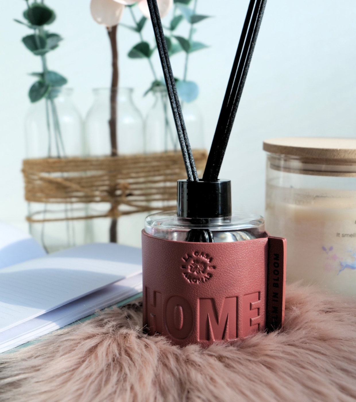 La Casa de los Aromas - *Cuero* - Aromatizador de ambiente Mikado Home - Calm in Bloom