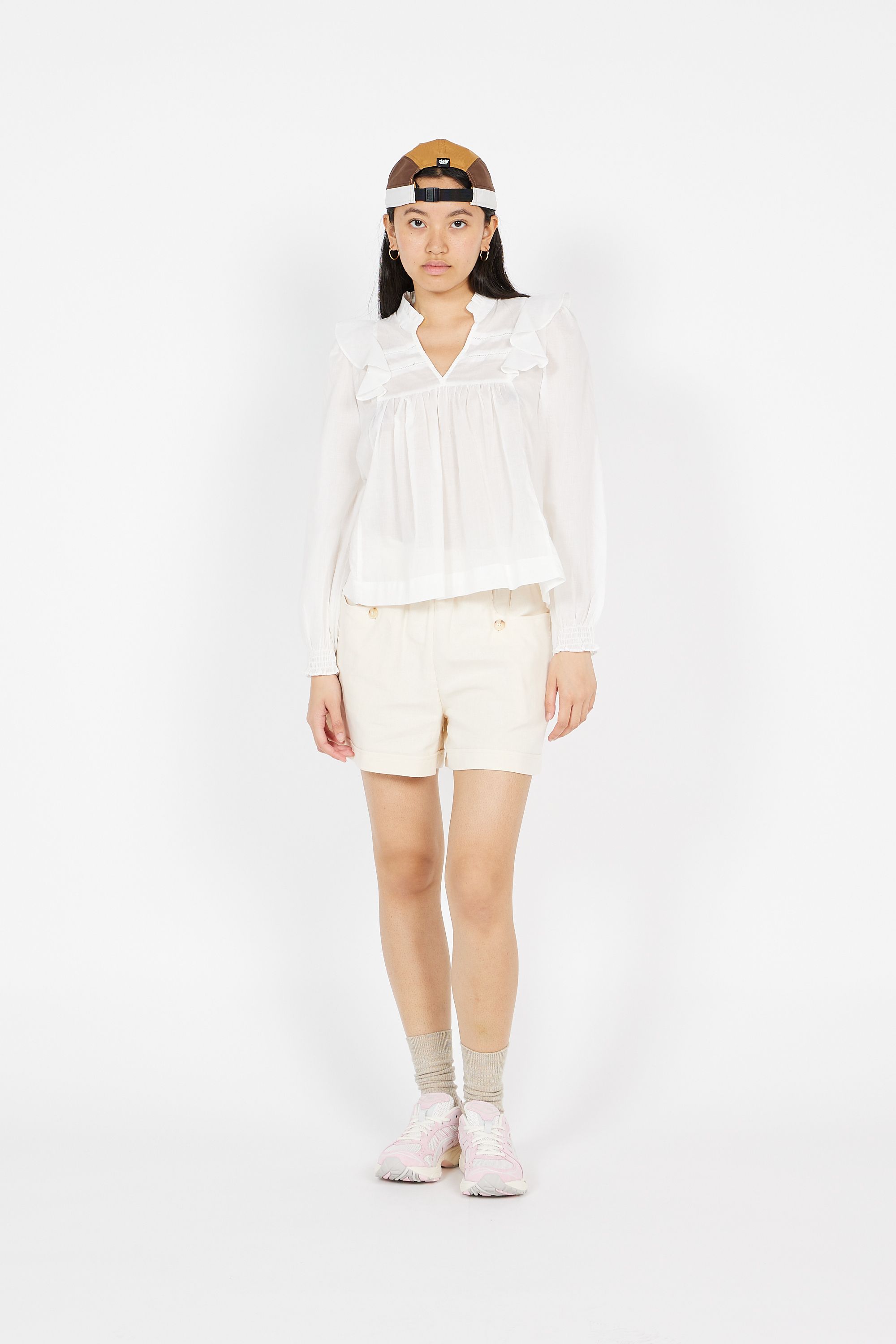 GRACE ET MILA blouse JUSTINE Beige