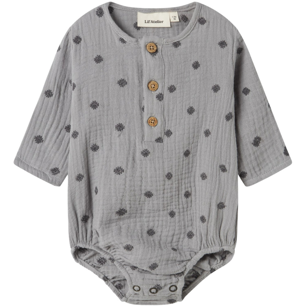Køb Lil'Atelier Ultimate Grey Nbmkoala Ls Loose Skjorte Body Lil