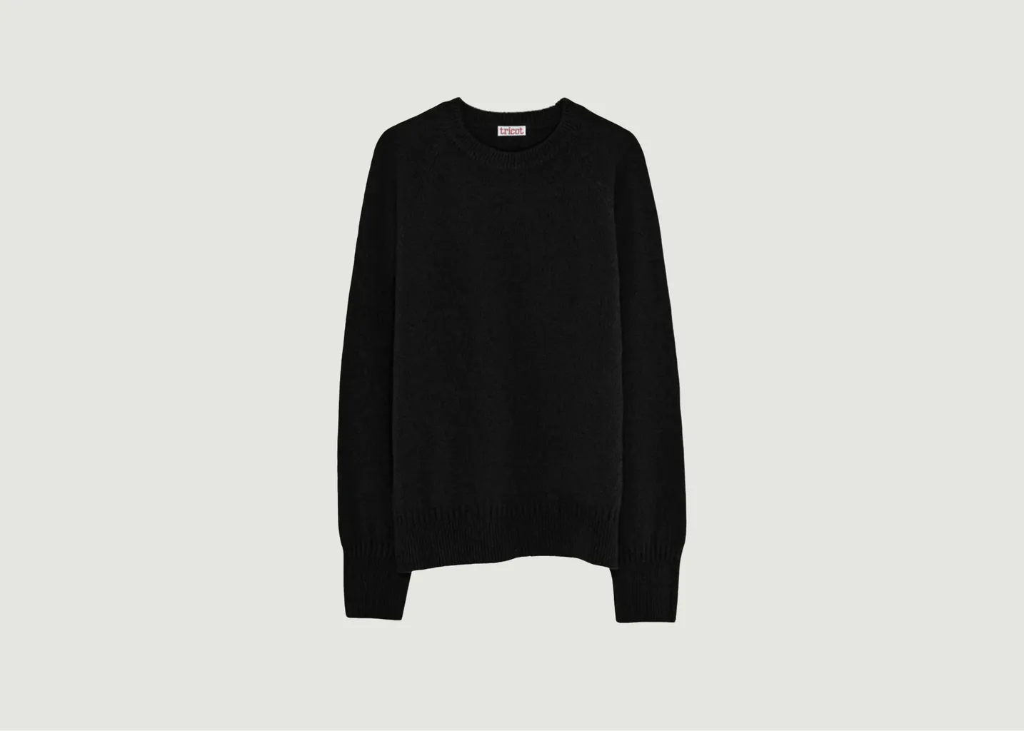 Pull Col Rond En Cachemire Tricot