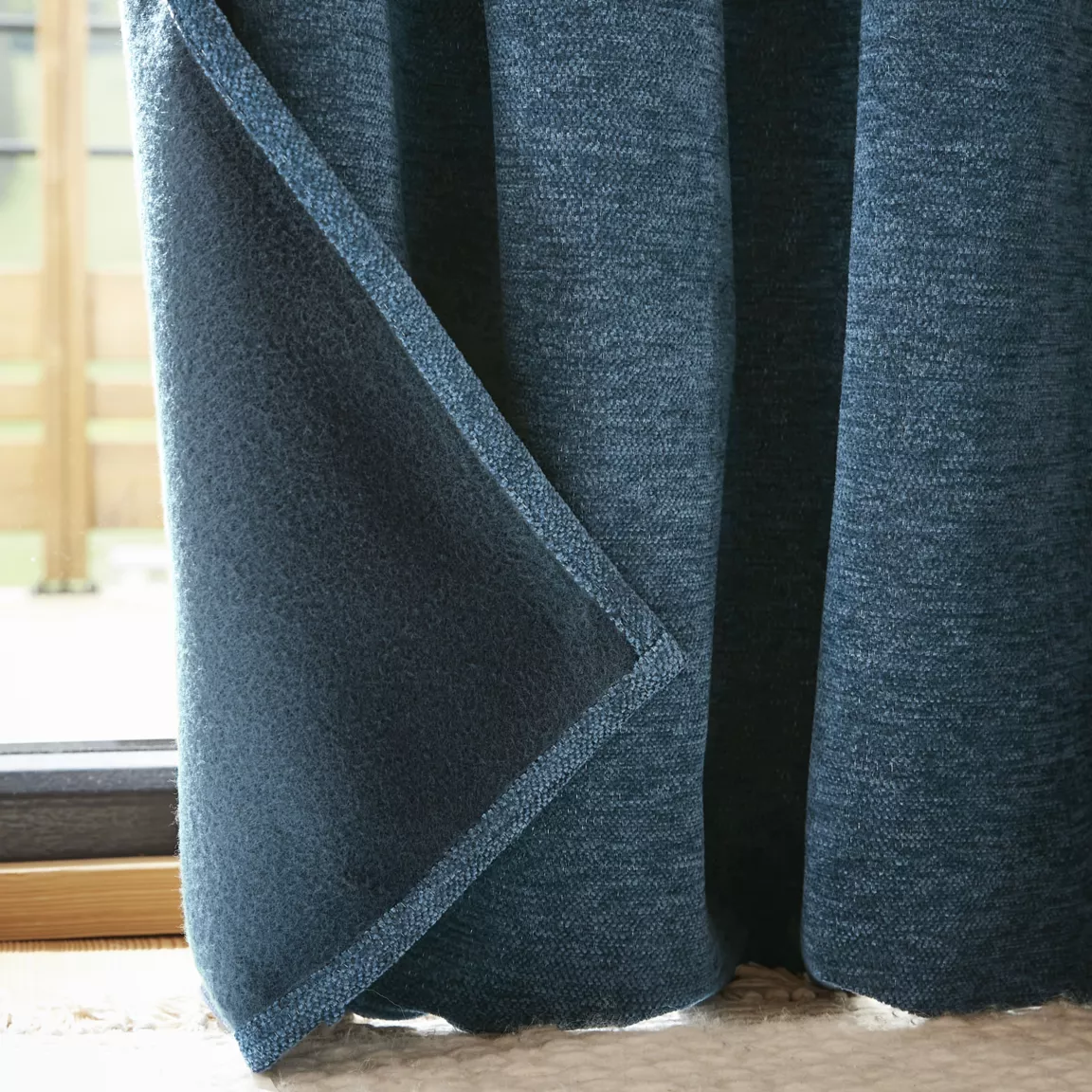 Rideau occultant isolant Total Blackout (140 x 240 cm) Magnus Bleu nuit