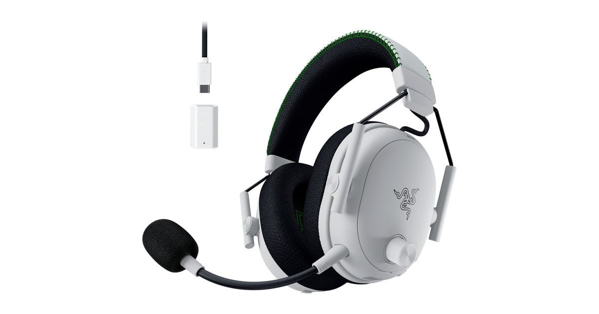 RazerBlackShark V3 Pro White for Xbox  over-ear gaming headset  (Wit/zwart)