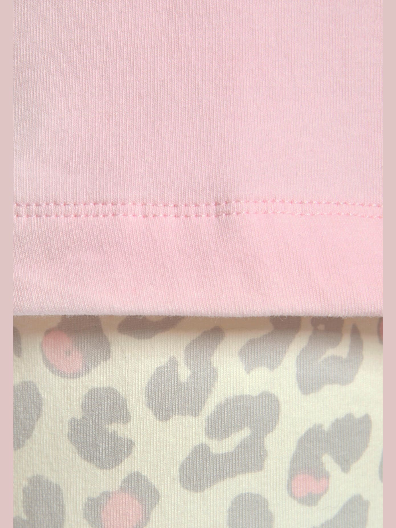 Pyjama imprimé, manches et jambes longues