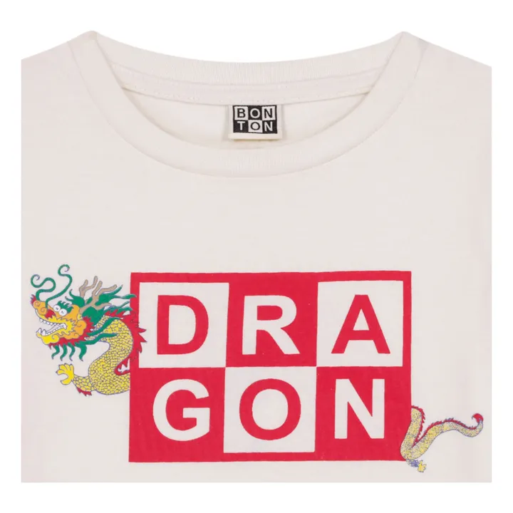 Bonton T-Shirt Tubog Coton Bio | Ecru