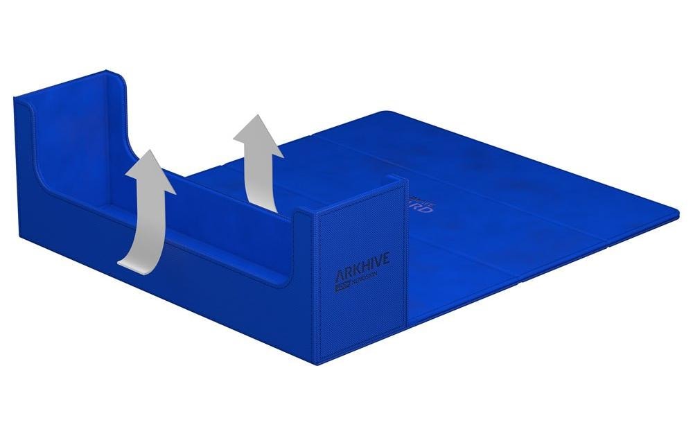 Kartenbox XenoSkin Arkhive Monocolor 400+ BlauHochwertige Box für Sammelkarten in Standardgrösse