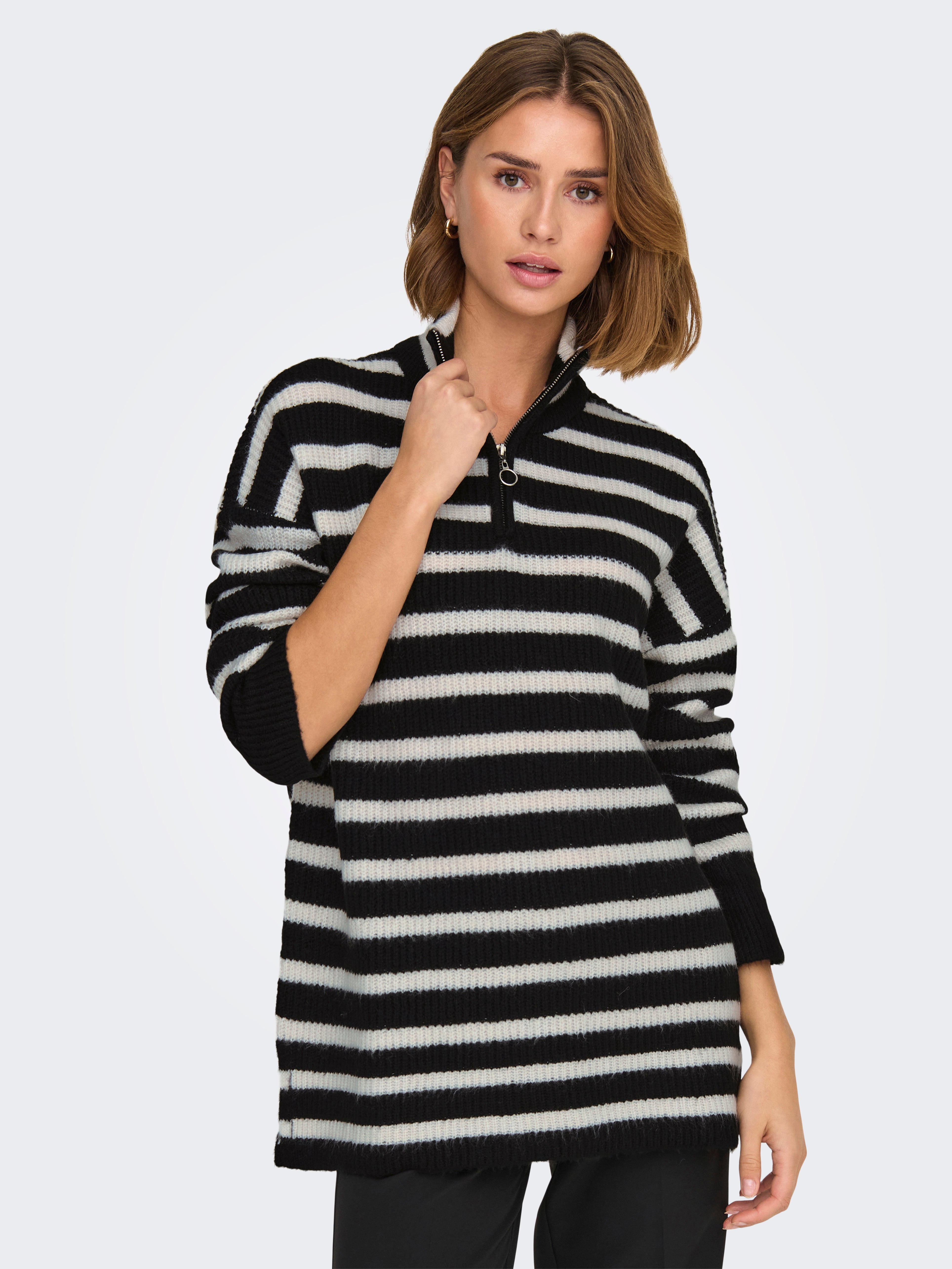 ONLALFRIDA Strickpullover Black