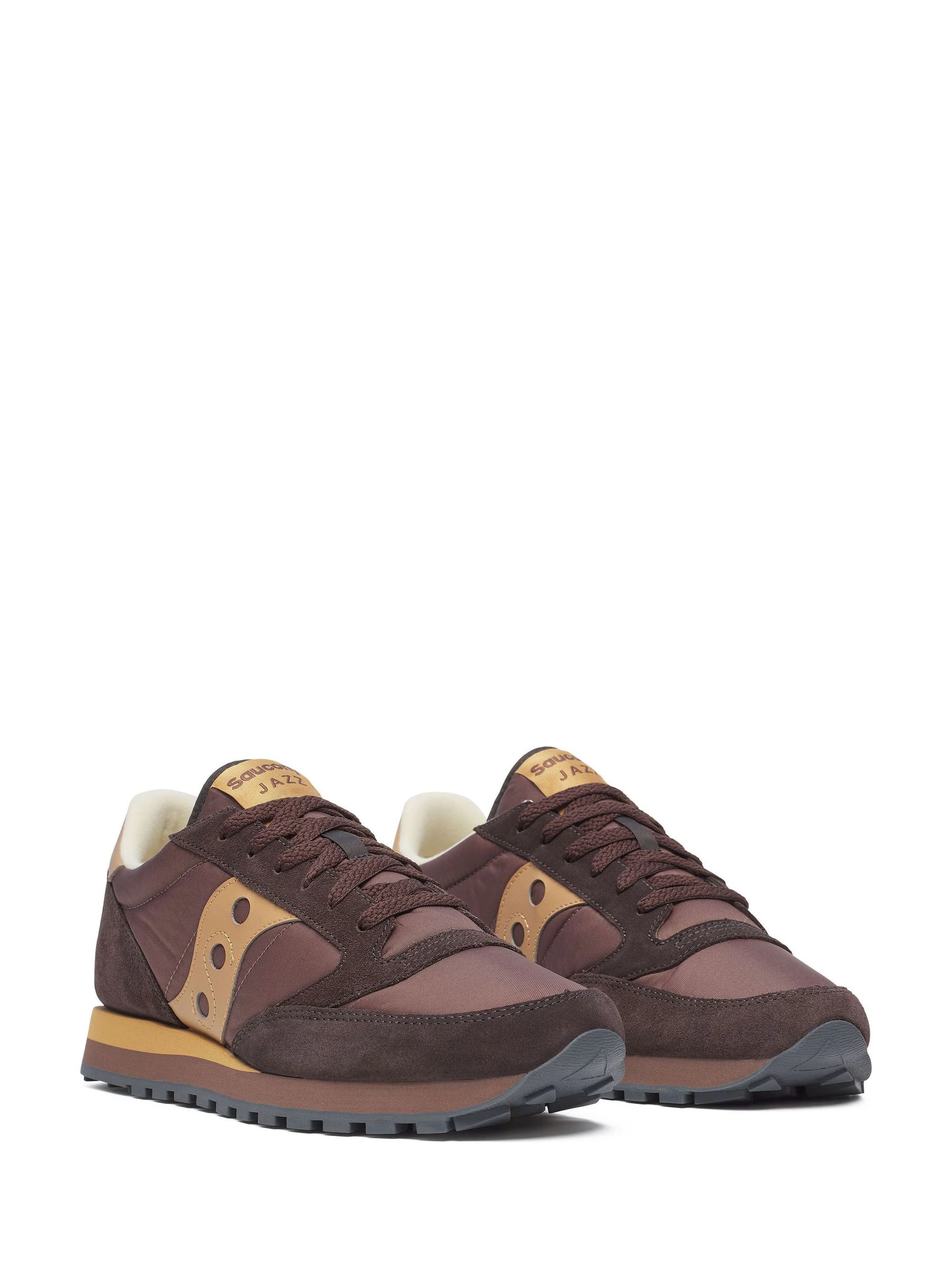 Saucony Jazz Original Bruine herensneakers