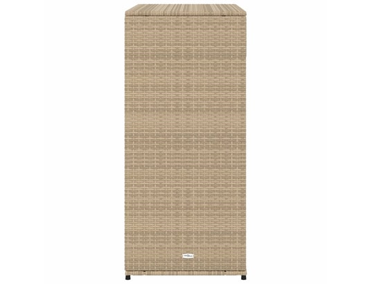 VIDAXL - Armoire de jardin Armoire de rangement jardin beige 105x55x113 cm résine tress...