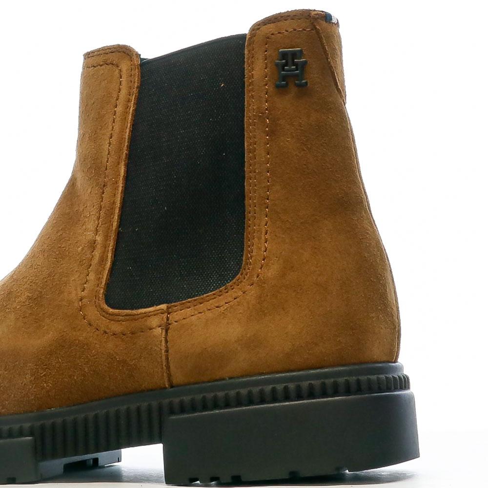 Tommy Hilfiger Bottines Camel Homme Tommy Hilfiger Cleated