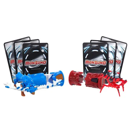 Jakks Pacific Monsuno Battle Pack 2er Set, 4-fach sortiert