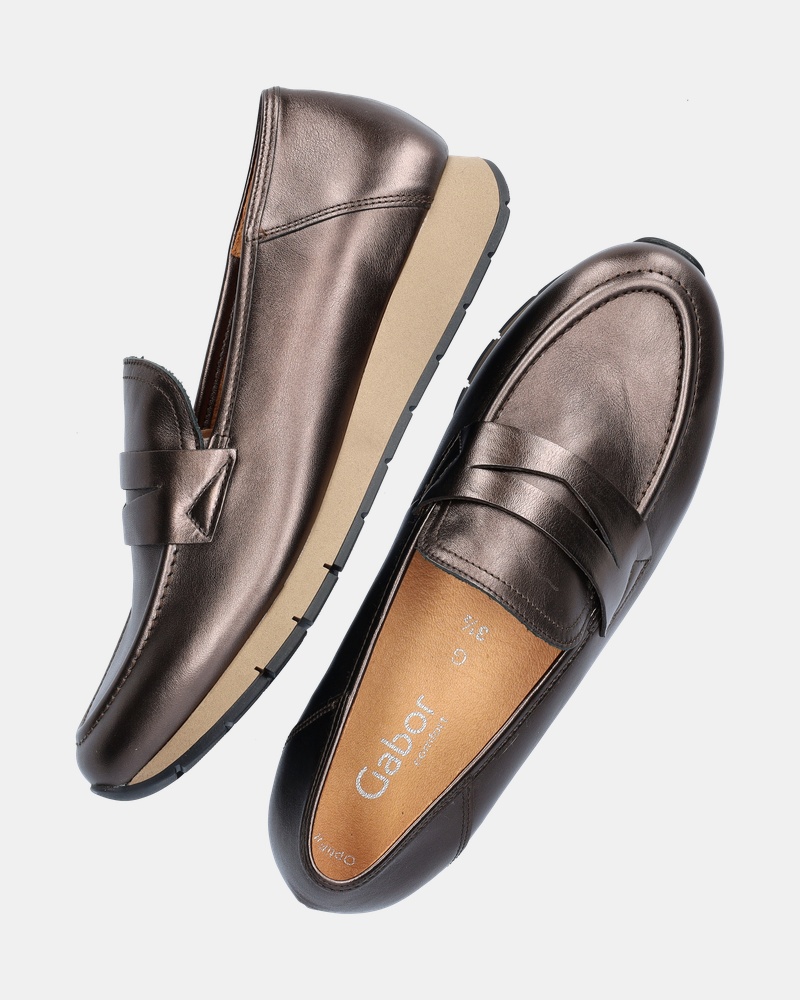 Gabor Mocassins & loafers  - brons