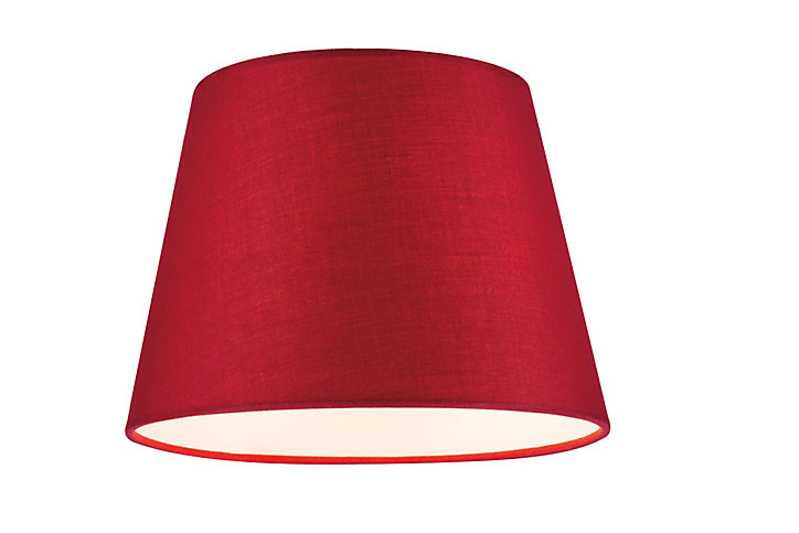 Abat-jour Lokombi Ø20cm GoodHome Rouge