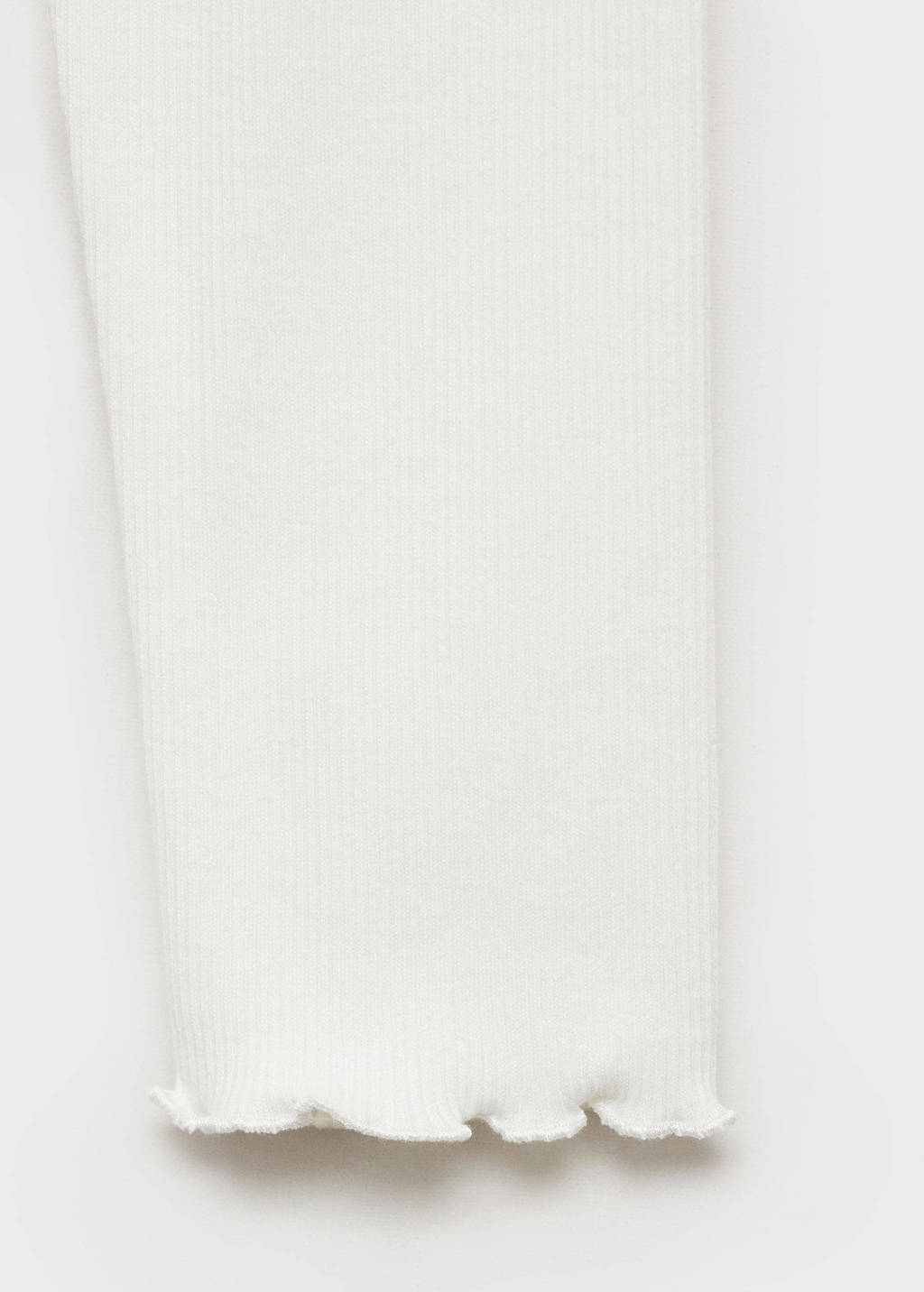 MANGO TEEN longsleeve naturel wit