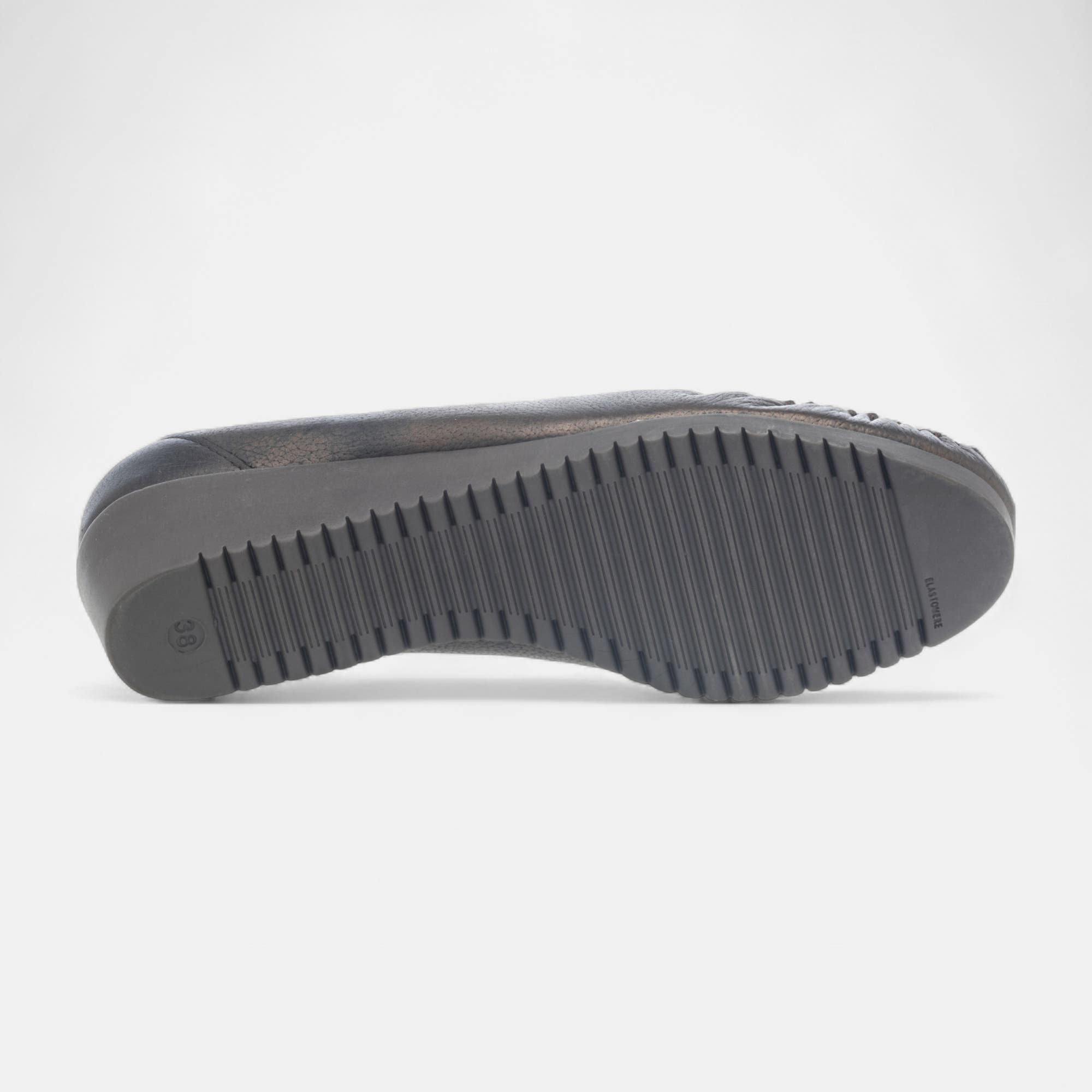Mocassins pieds sensibles Femme en cuir bronze